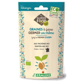 Graines à germer bio - Pois Chiche-Lentille-Fenugrec 200 g