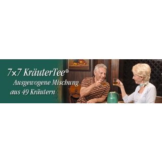 7x7 KräuterTee® Teebeutel 50 Teebeutel