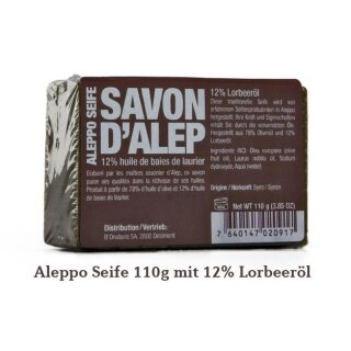Aleppo-Seife 12 %, 200 g