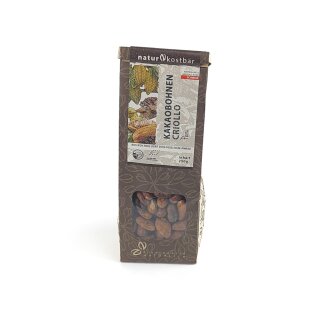Naturkostbar BIO Rohe Kakao-Bohnen 250 g Beutel