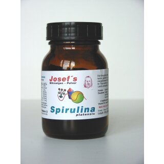 Josefs Spirulina platensis Pulver 125 g