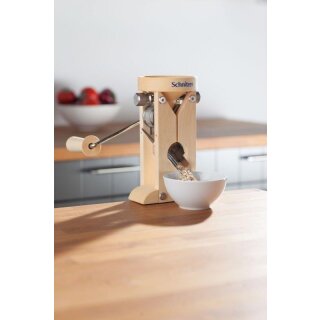 Schnitzer CAMPO presse-flocons de table avec rouleaux en acier inox
