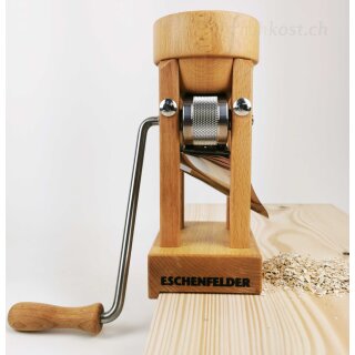 Eschenfelder Korn-Quetsche Tischmodell mit Holztrichter