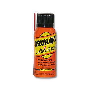 Brunox Lubri-Food - lebensmittelverträgliches Schmiermittel, Kriechöl 120 ml